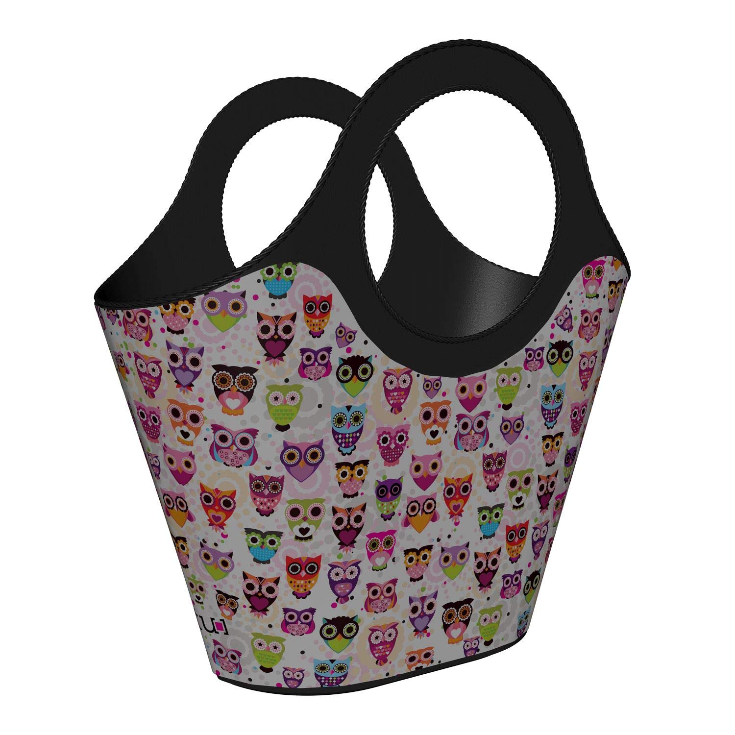 MaqioDecorative Plastic Handbag Owl Basket Tote