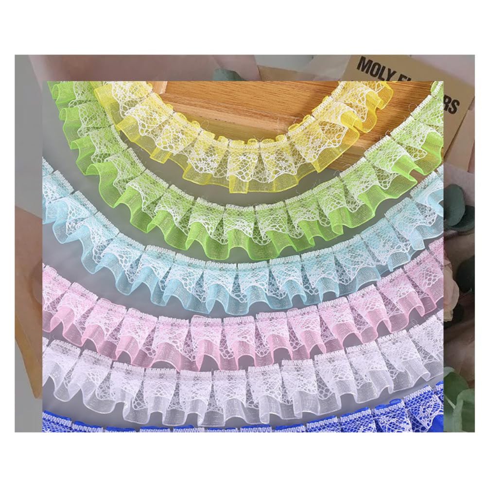 Ruban En Dentelle Tressée 1 M/2 M Pour Décoration De Fête Ou De Mariage