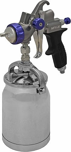 Fuji Spray Fuji 6350S-MP-C-17K Siphon MPX-30 Pistola de pulverización de presión reducida con taza