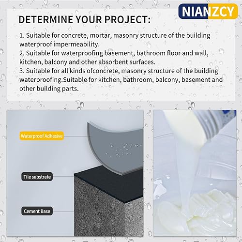 Miniatura 9 de Sellador líquido impermeable, agente invisible impermeable, transparente, reparación de fugas, adhesivo impermeable, para interiores y exteriores