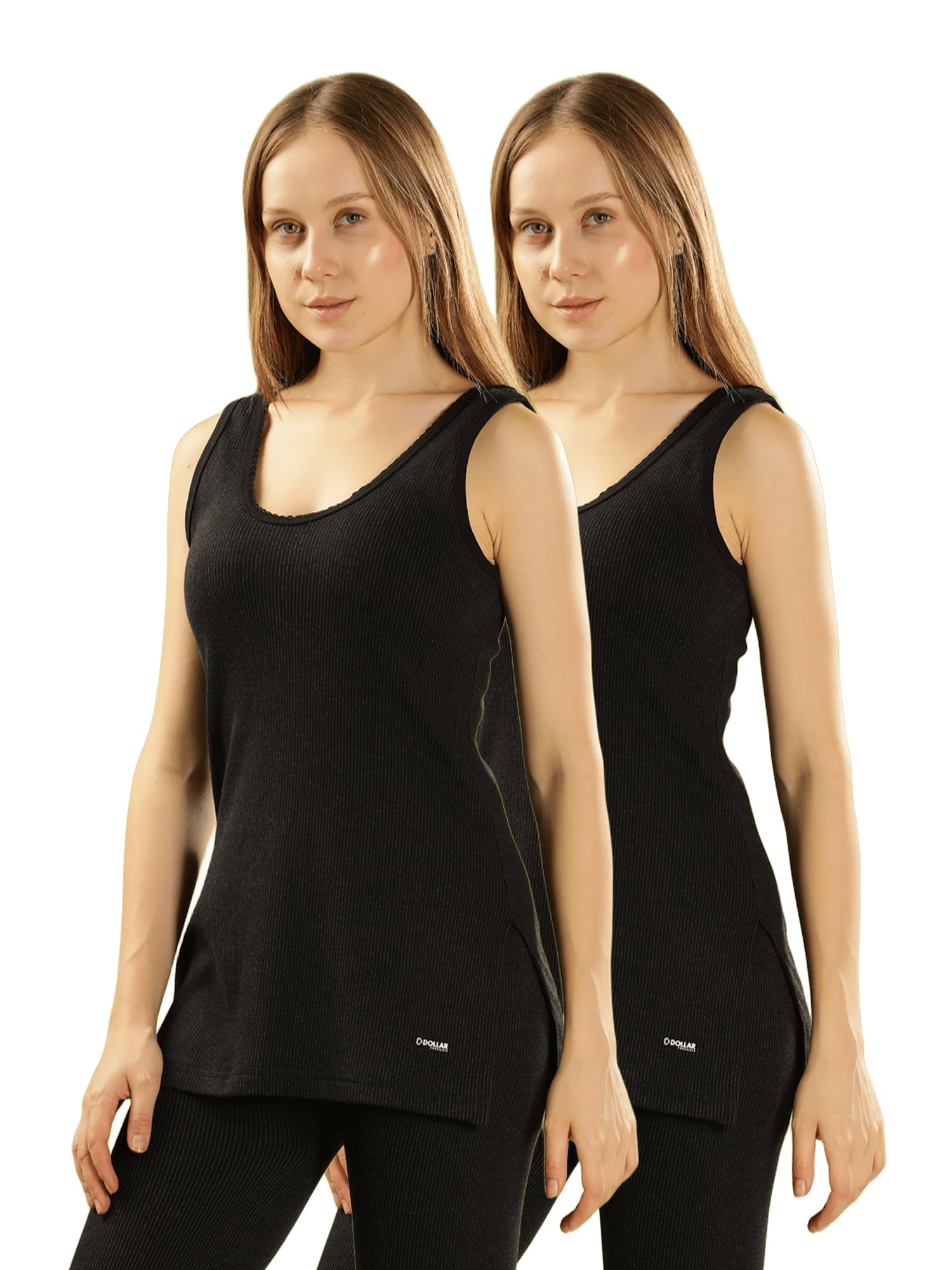 Ultra Thermal Solid Sleeveless Top for Women-image-15