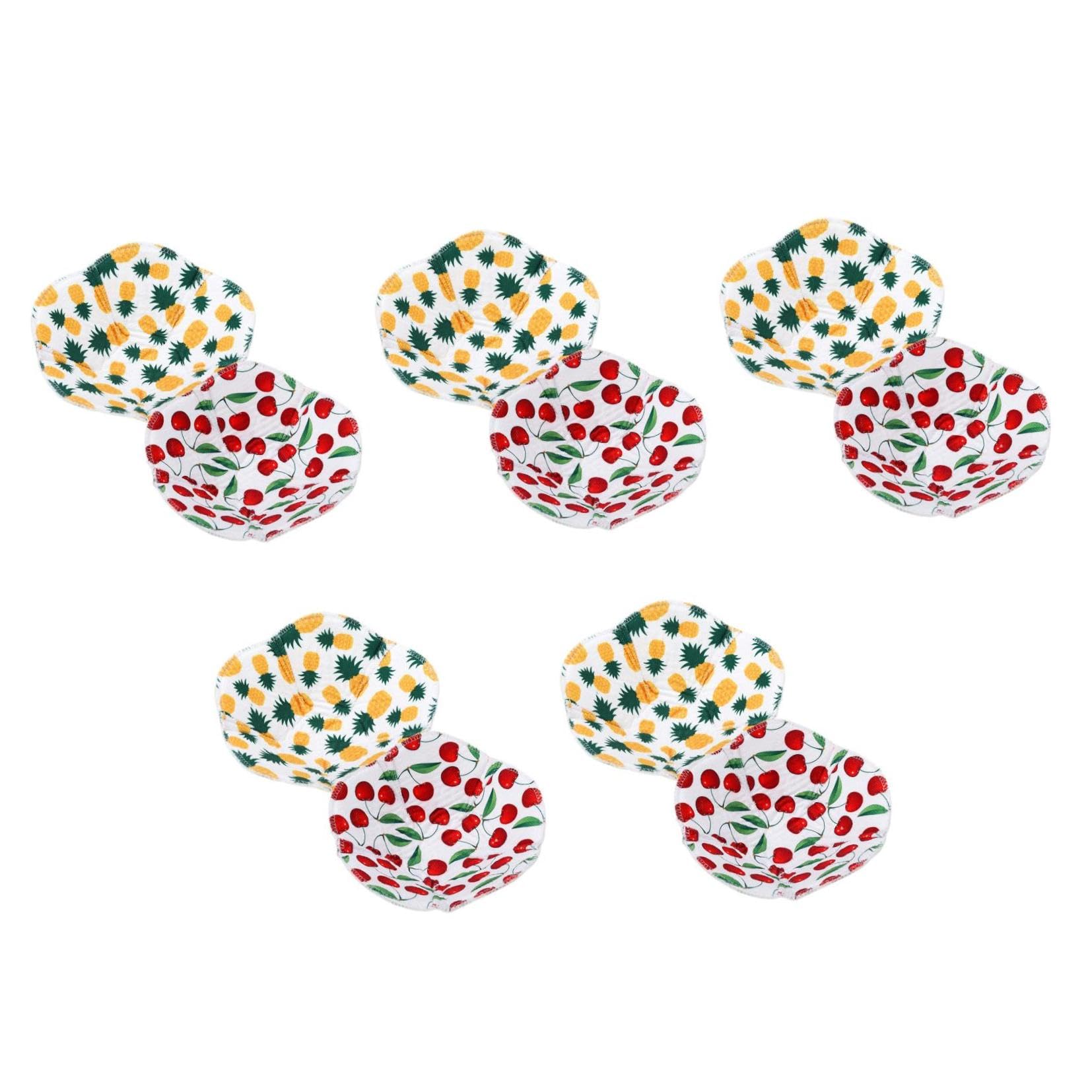 Alipis 10 Pezzi abbraccio sicuro per ciotola Copriciotola termico ciotole adatte microonde coperchi isolanti per ciotole copripiatti per microonde coperchio delle per