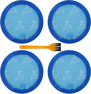 4 Pack Pre-Filters Replacement for Dyson DC23 DC32 Animal DC23i DC23 T2i Vacuum Cleaner with Cleaning Brush, Part NO.919778-02