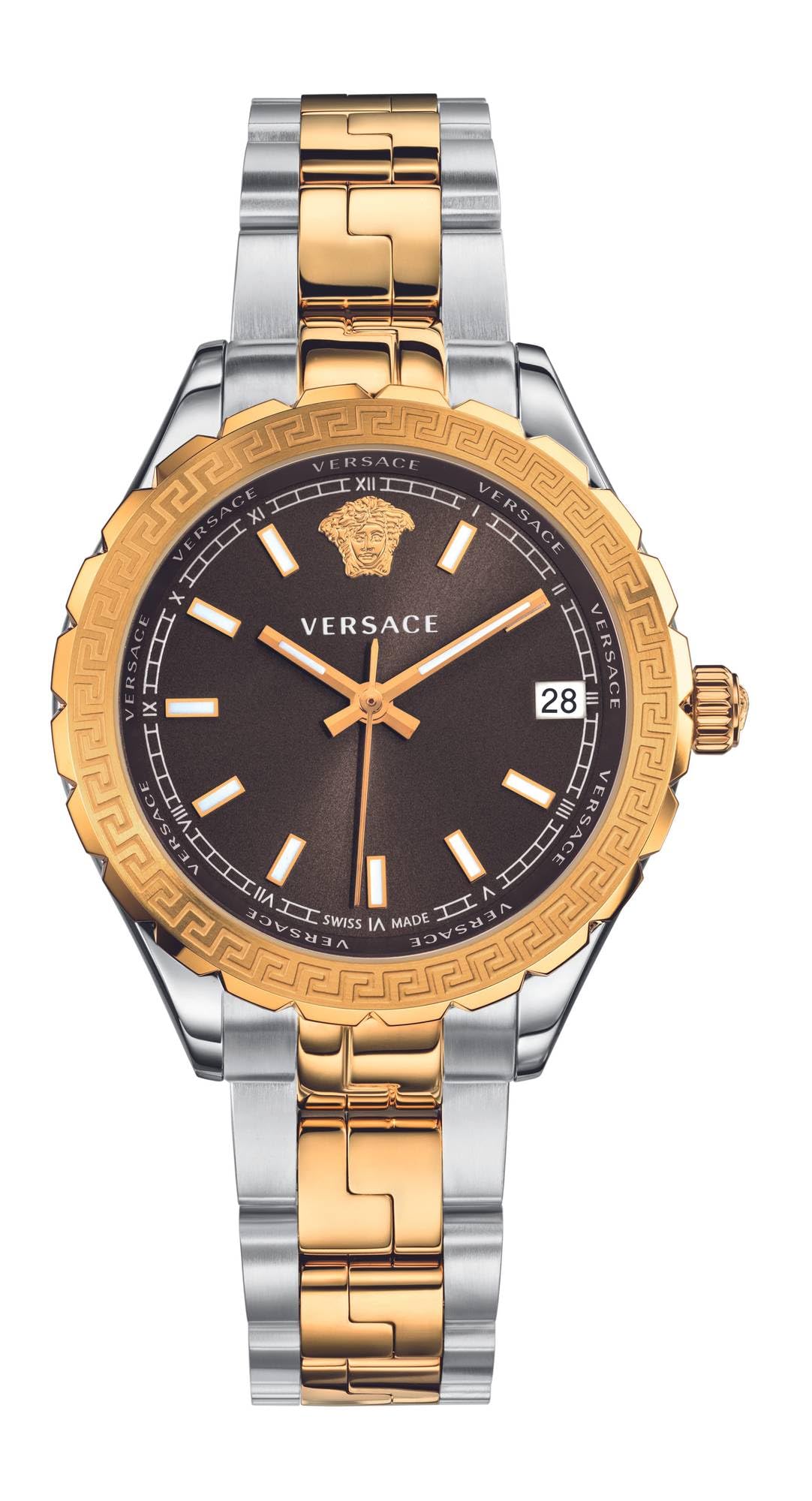 Wristwatch Analógico Modelo Versace V12040015 Hellenyium Ladies 35mm 5ATM. Marca