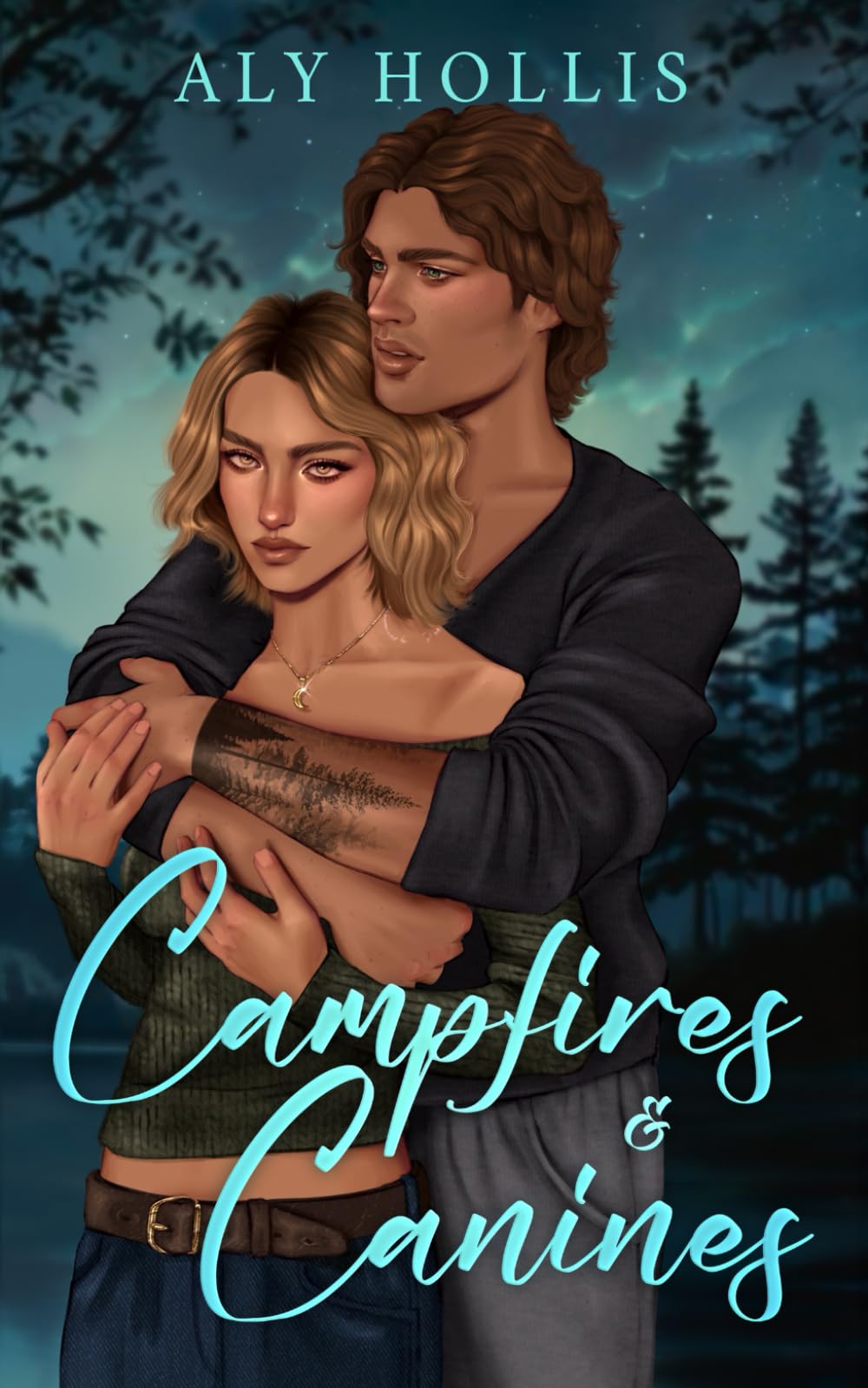 Campfires & Canines: Stand Alone Cozy Fantasy Rom-Com (Bracken Creek Wolves)