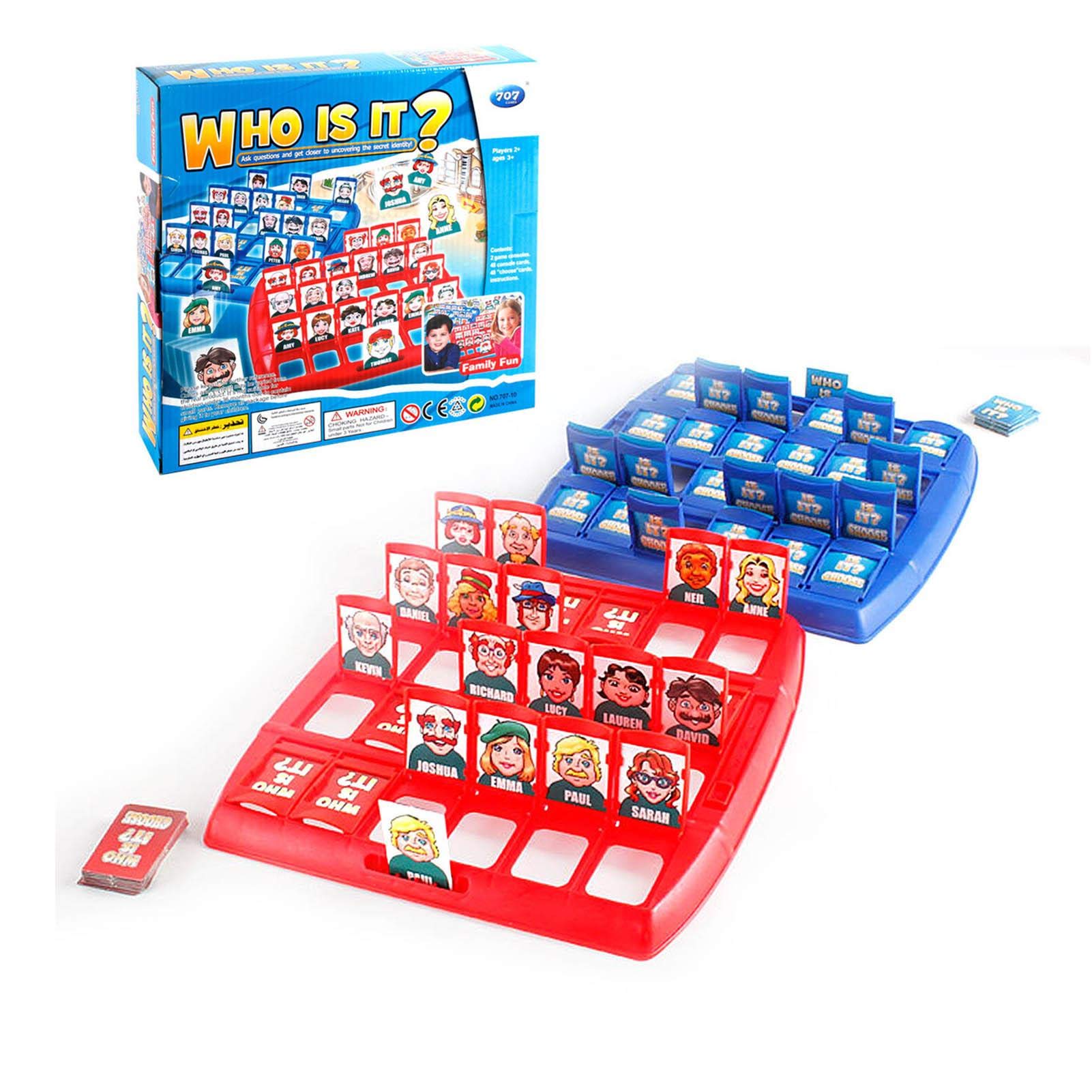 NOWAYTOSTART Who Is It Funny Guessing Board Game,Guess Who Board Game for Kids,Interactive Game Set for Classic Board Game Funny Family Kids Children Toy Gift