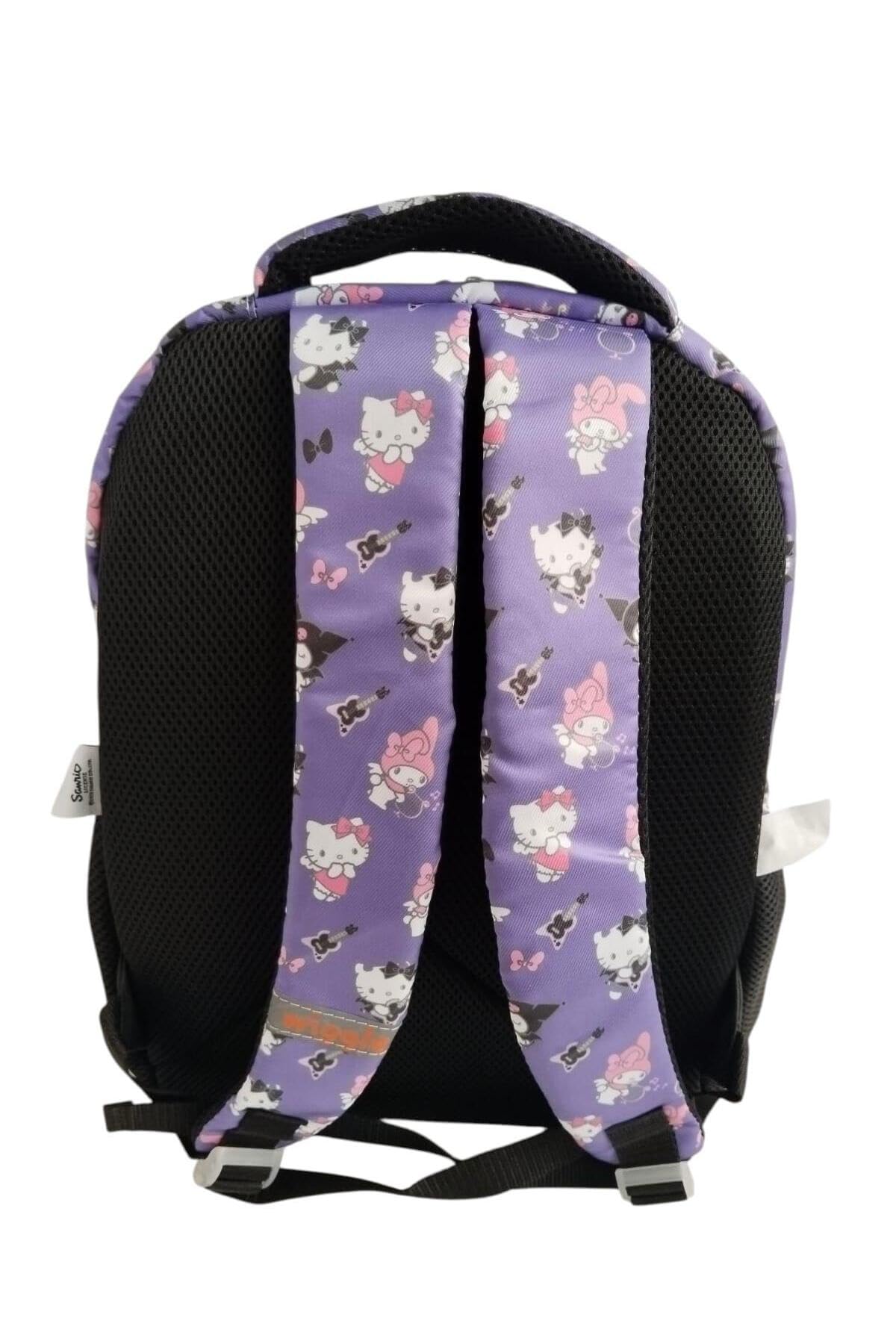 Hello Kitty ve Kuromi Angels and Devil Okul Sırt Çantası, Çok Renkli