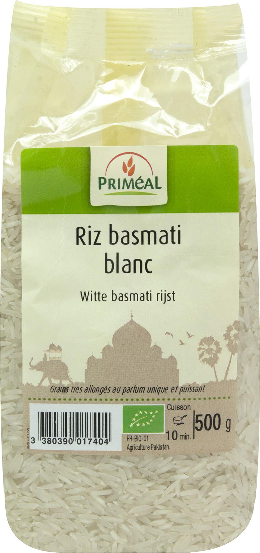 Priméal Riz Basmati Blanc 500 g