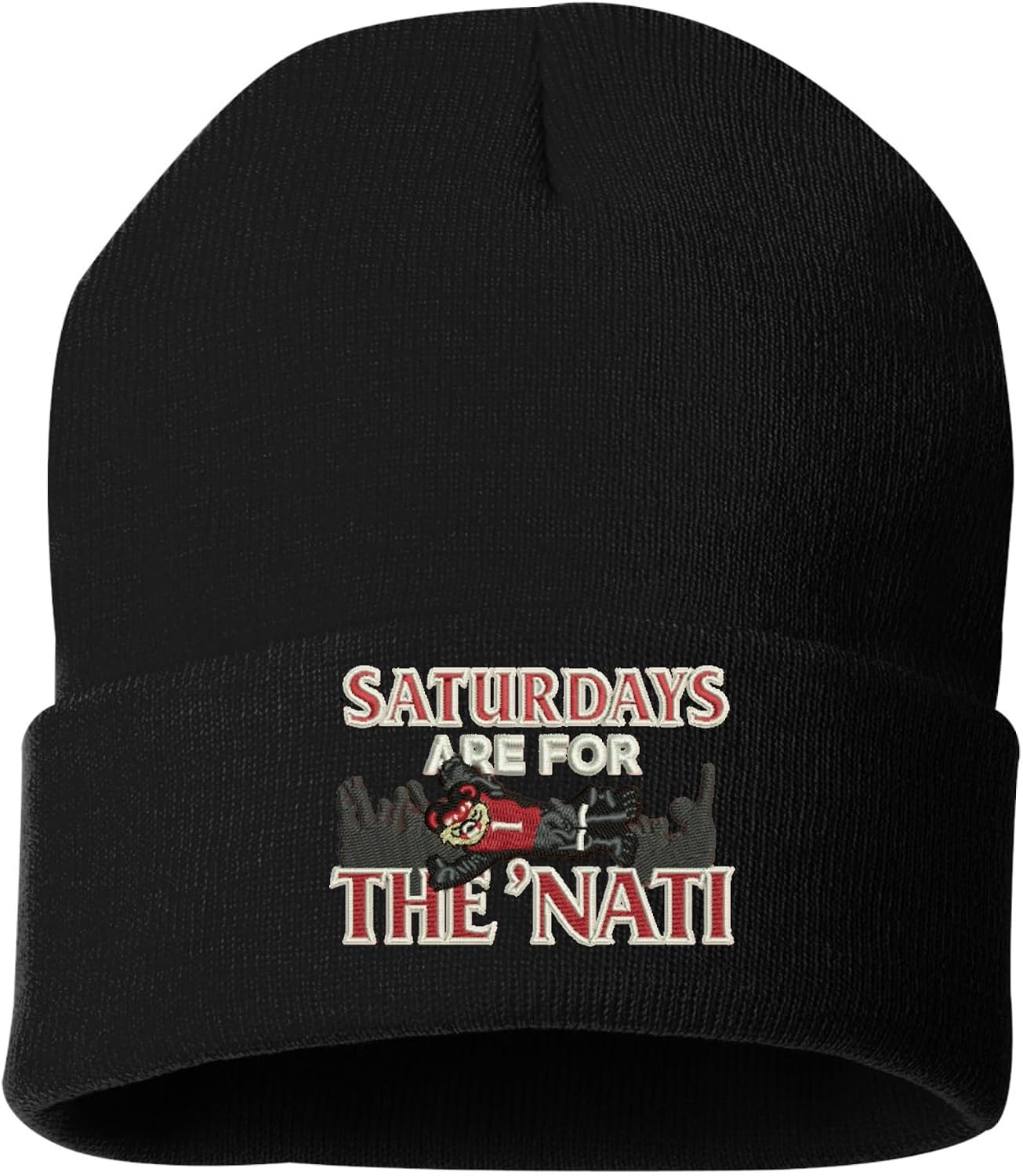 ALLNTRENDS Saturdays Hats Beanie for College Fans All States Football Fan Knit Cap