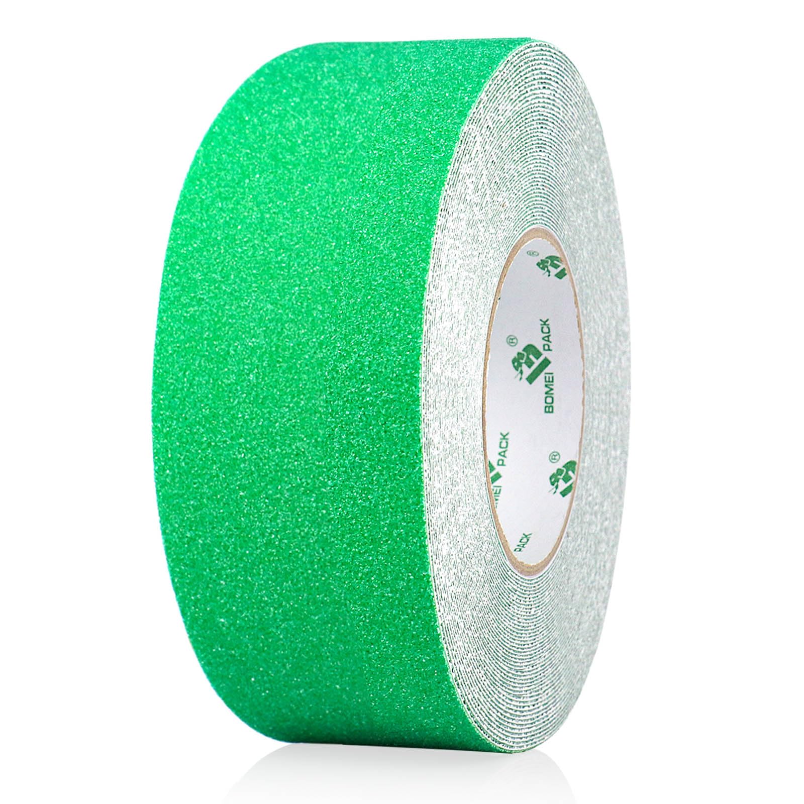 BOMEI PACK 1 Roll Green Anti Slip Tape 50mm x 20m Coloured High Traction Floor Grip Tape Nonslip 2 inch Self Adhesive Non Skid Walkway Stair Treads — image 1