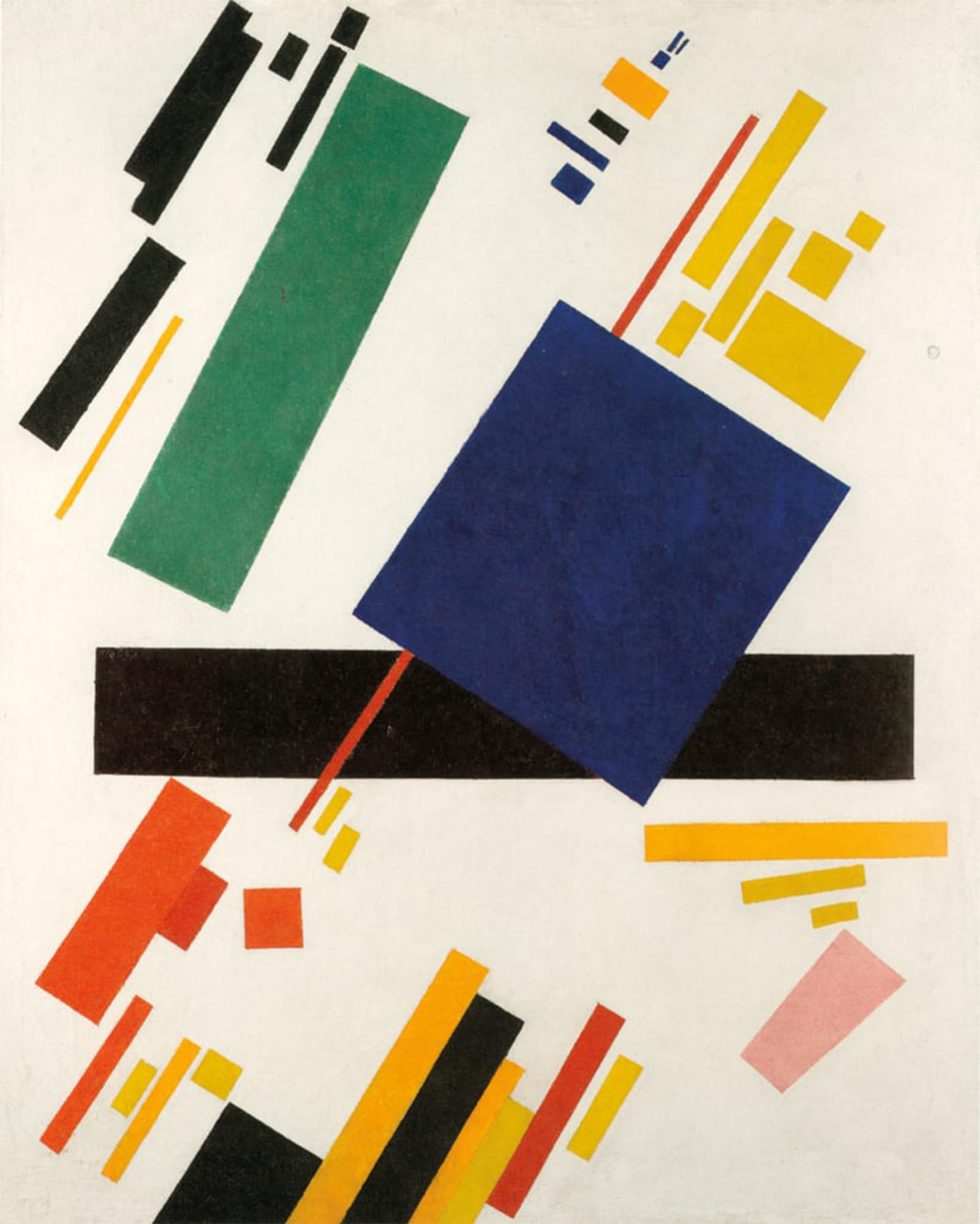 Cuadro abstracto Malevich de 60x90cm para dar un toque vanguardista al dormitorio 5