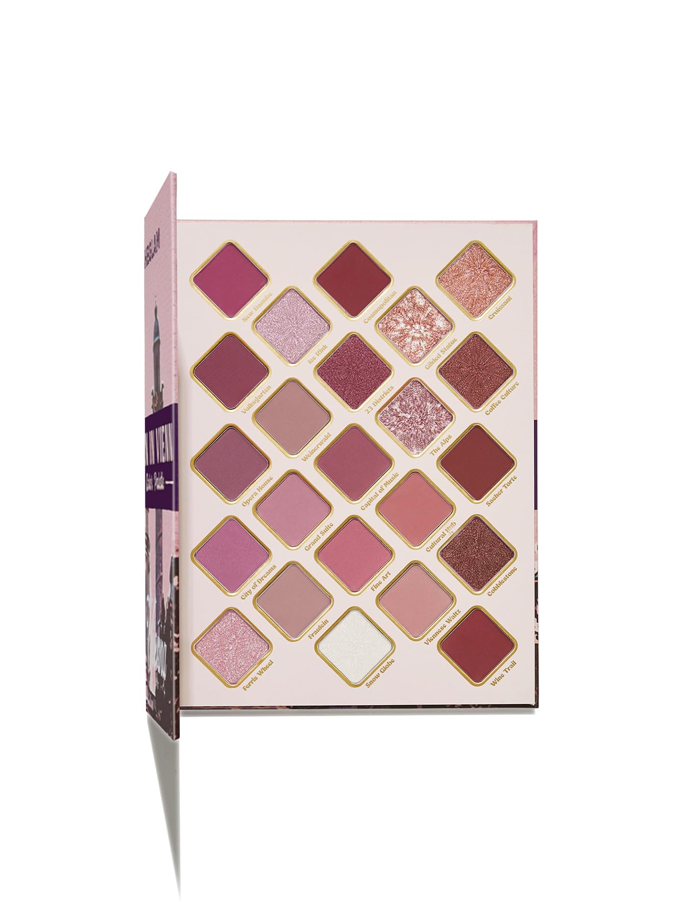 SHEGLAM 23 Colors Palette Makeup Eyeshadow Palette- When in Vienna, Purple, 16.16 g (Pack of 1)