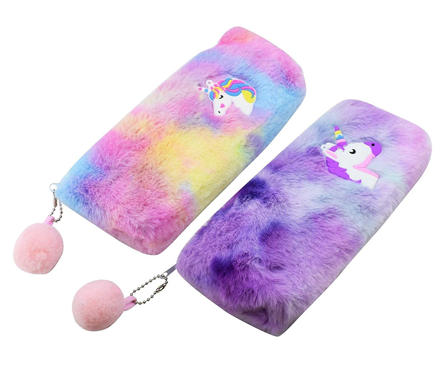 FETE PROPZ New Combo Soft Unicorn Multipurpose Soft Fur Pouch for School Kids Birthday Return Gifts (Set of-2 Multicolor) (B09KS1H3NL) Amazon Price History, Amazon Price Tracker