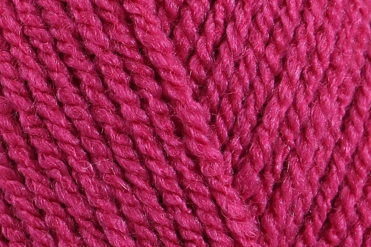 Stylecraft Special DK Crochet Yarn, Soft 100% Double Knitting Wool for Jumpers, Toys, Blankets, Cushion Covers - 100g Balls - Fuchsia Purple (1827)- PK of 5 GET 3 Ball Free=8 Ball