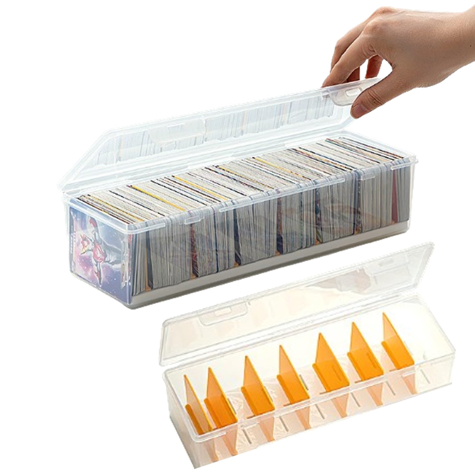 Amazon.co.jp: Asdays トレカケース 大容量 カードゲーム 横入れ 