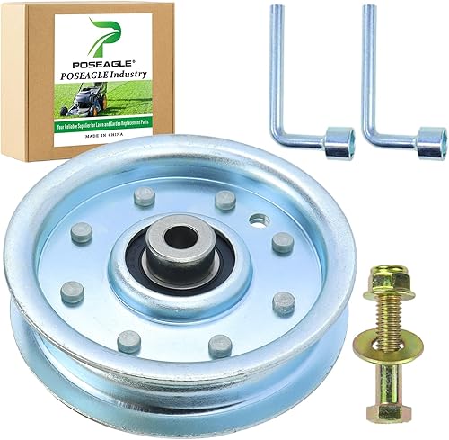 Miniatura 10 de Paquete de 2 poleas tensoras 756-0627b que reemplazan a la polea MTD-756-0627d, polea tensora MTD 756-0627b, 756-0627, 956-0627, 756-0365, 956-0365