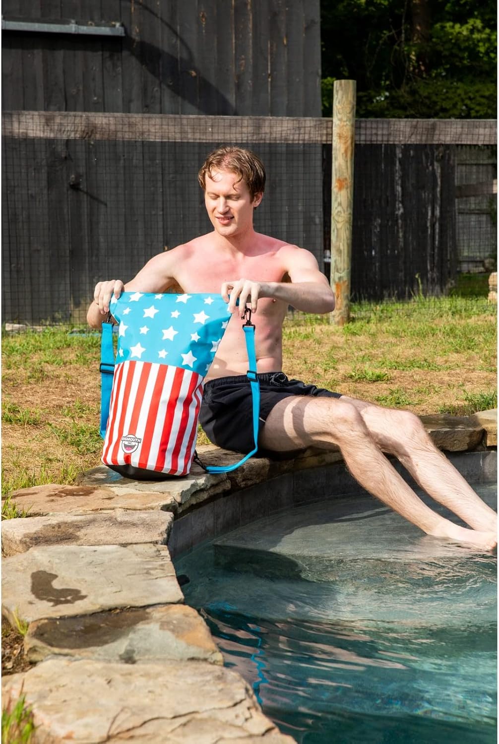 BigMouth Inc Waterproof Dry Bag, Beach Bag for Wet Clothes, Travel Swimsuit Bag for baby, Kids, Diapers, Laundry, and More