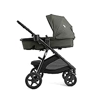 Vista 3 de Joie Ginger 4-in-1 Convertible Pramette and Stroller, Height Adjustable seat, All-Wheel Suspension, Extra Storage – for Newborns and Toddlers