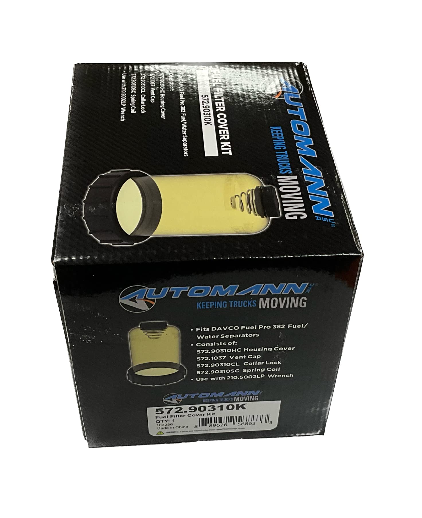 Amazon.com: AUTOMANN 572.90310K Fuel Filter Cover Kit for