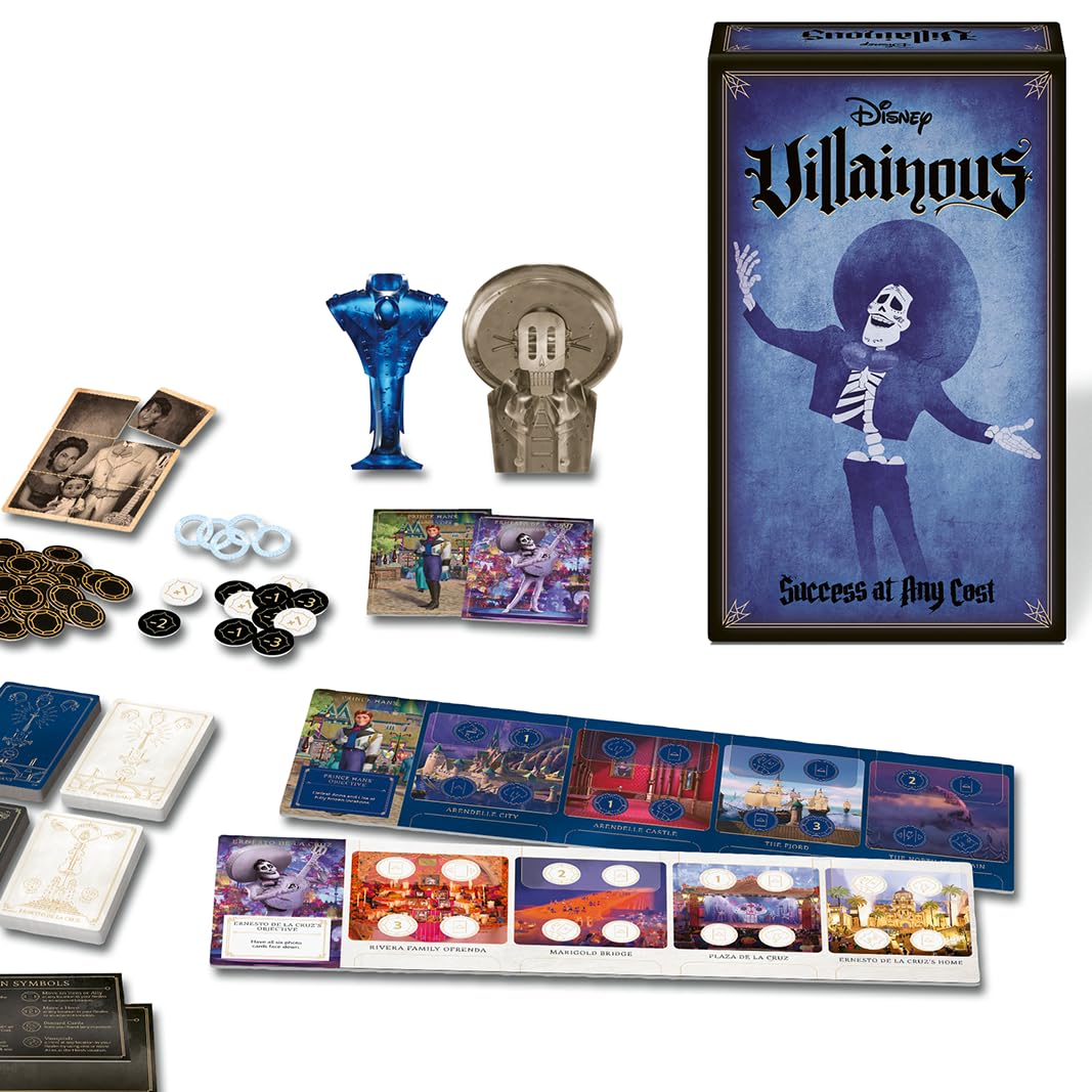 Ravensburger Disney Villainous Expansion - Family Strategy Board and Card Game for Ages 10 and Up - Success at any Cost