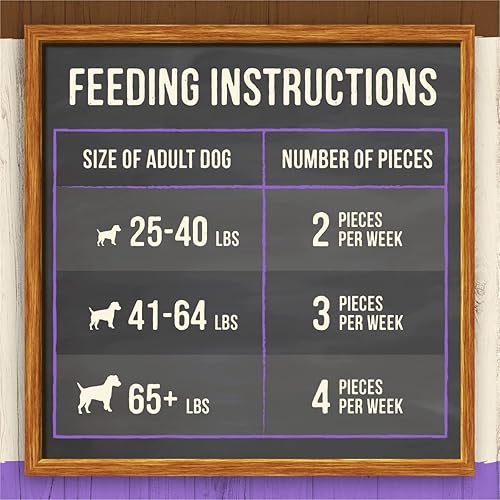 Miniatura 7 de Merrick Natural Cuts - Golosinas masticables para perros sin cuero crudo, hechas con carne real y alimentos integrales, venado, 4 unidades (paquete