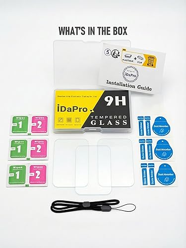 Miniatura 9 de Protector de pantalla para Sony Alpha A6600 A6400 A6300 A6100 A6000 A5000 y cordón de mano [3+1 unidades] Vidrio templado fácil instalación