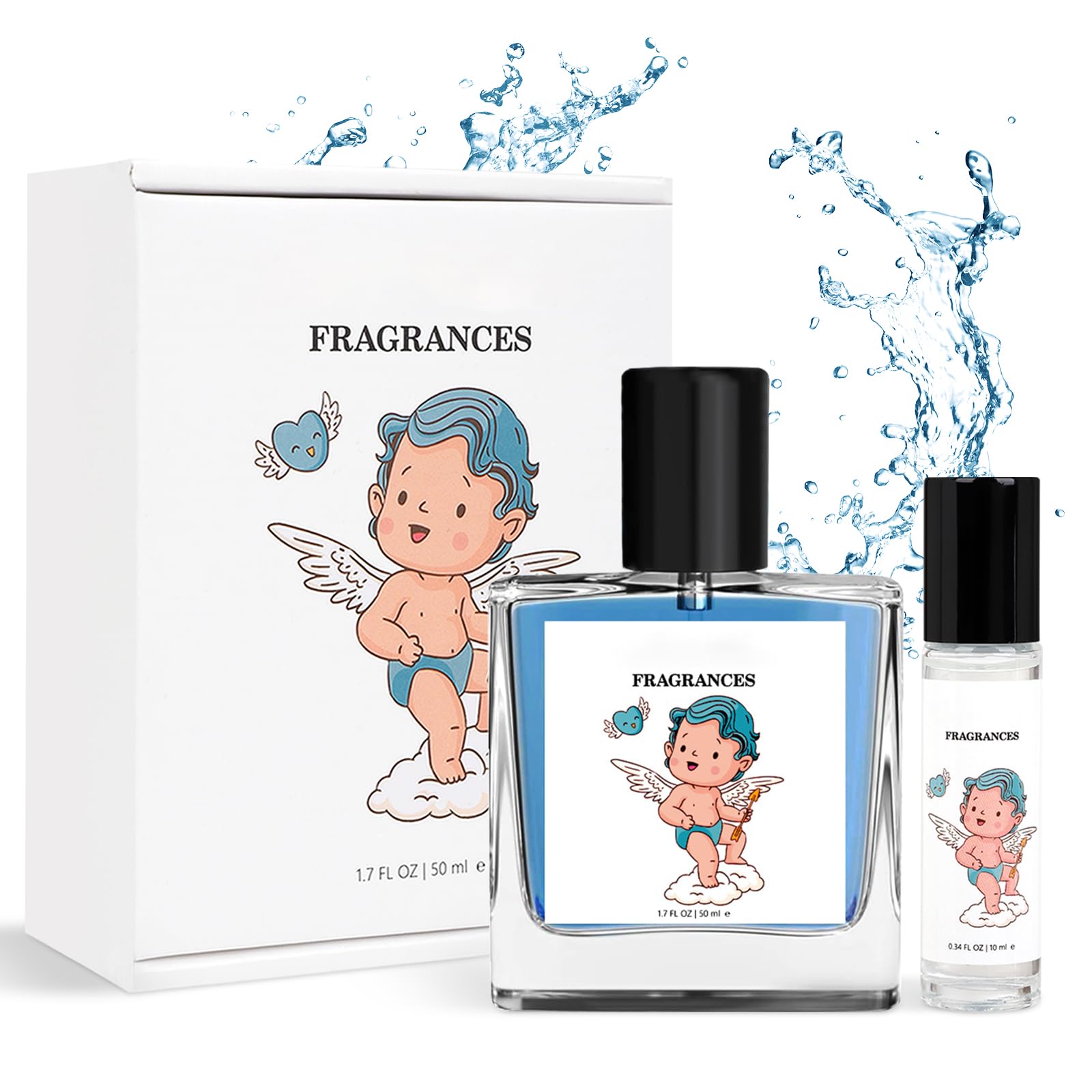 Cologne for Men - Pheromone-Infused Long Lasting Fragrance 50ml Eau de Parfum Spray Seductive Natural Herbal Scent for