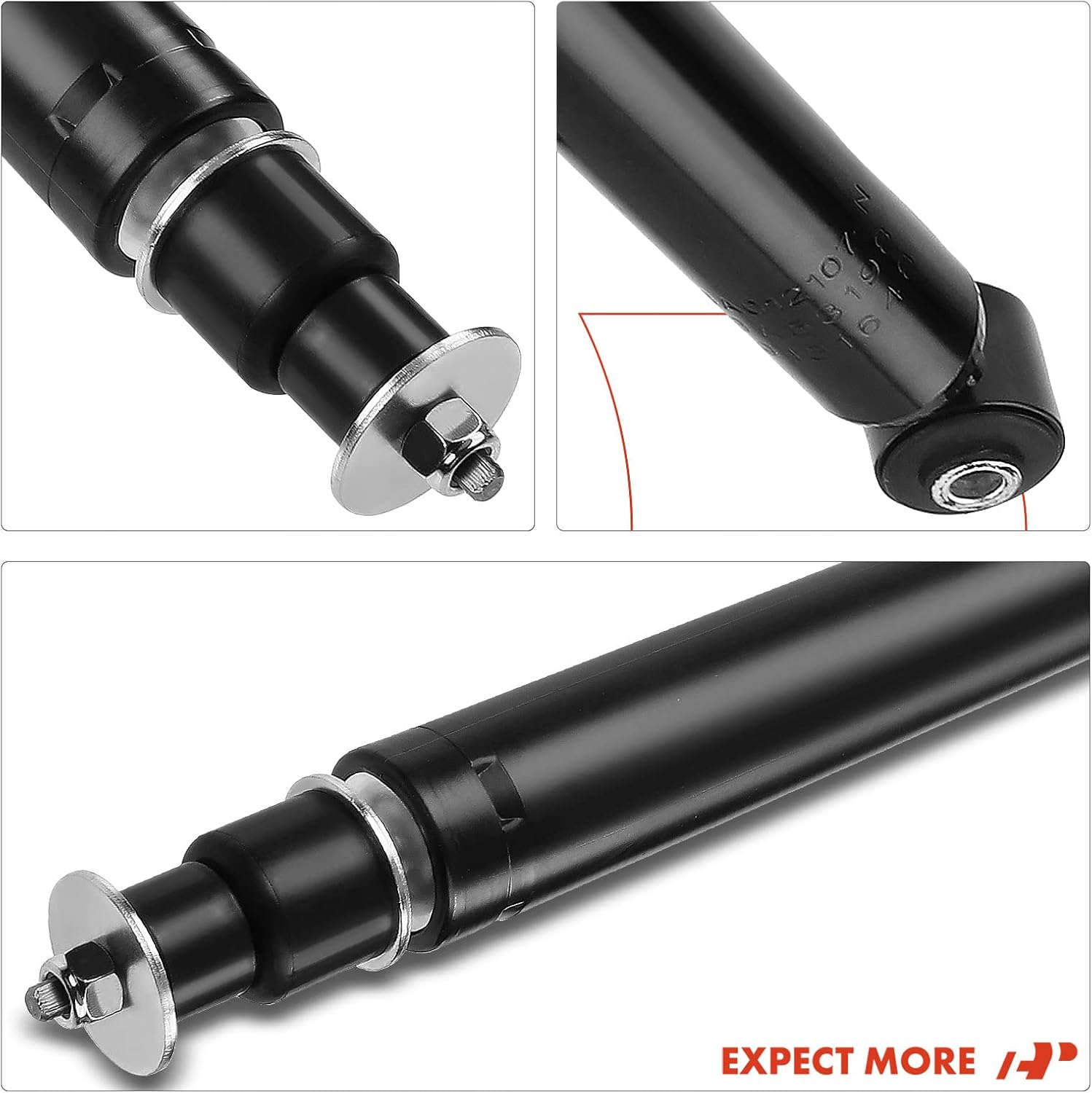 A-Premium Rear Shock Absorber Compatible with Mercedes-Benz E280 1999, E300 1995-1999, E320 1995-2002, E420 1997, E430 1998-2002, Sedan, 2-PC Set