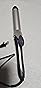 INFINITIPRO BY CONAIR Tourmaline Ceramic 1¼-Inch Curling Iron, 1¼-Inch Barrel Produces Loose Curls, Hair Curler for Use on Medium and Long Hair, Dark Gray
