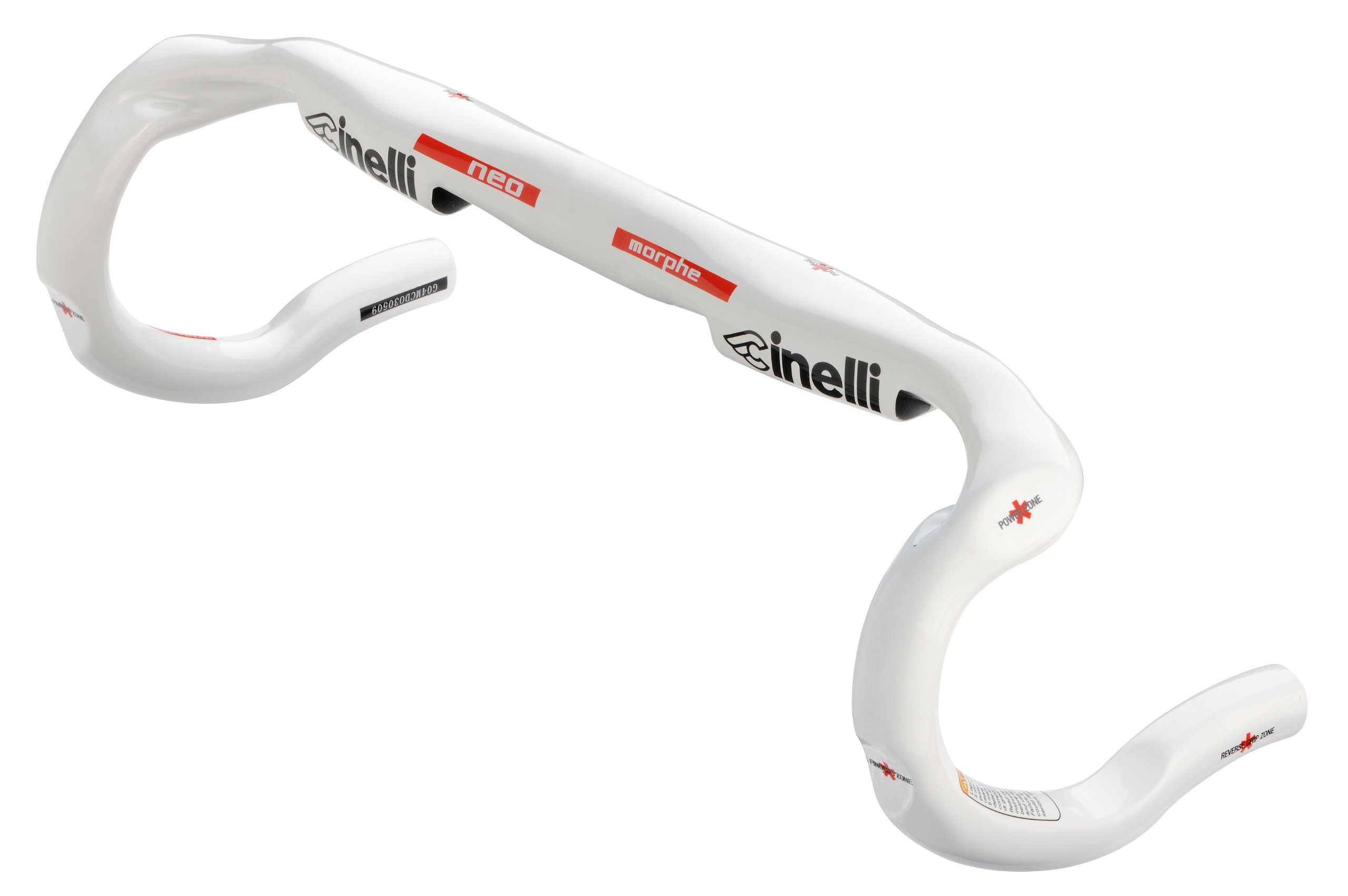 Cinelli Neo Morphe Road Bike Handlebar, White, 1.2-17.3 inches
