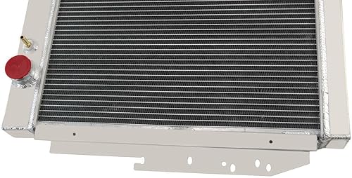 Miniatura 5 de ALLOYWORKS Radiador de aluminio de 3 filas para Dodge Ramcharger D & W 1979-1993 camión 5.2L 5.9L V8