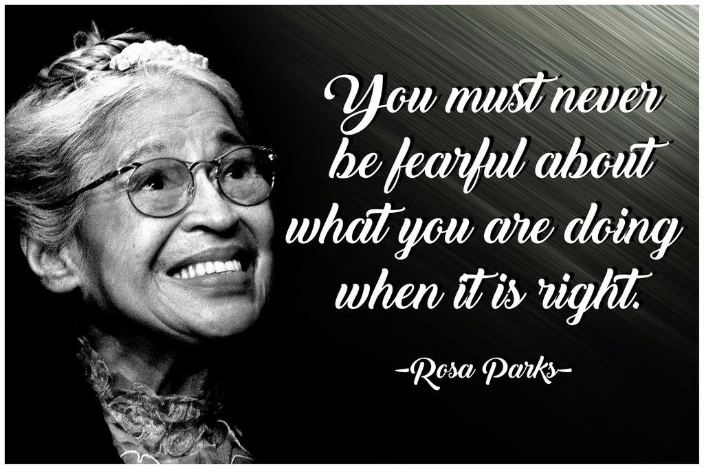 Rosa Parks Quote Posters Black History Month African American Wall Art Womens History Month Poster African Empowered Women Empower Well Behaved Women Rarely Make History Bad Girls Throughout P013 Amazon Ca Home
