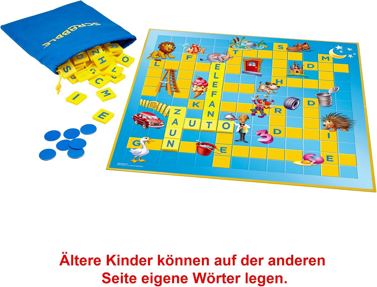 Scrabble Junior Mitwachsendes Kinderspiel – Vorschau 4