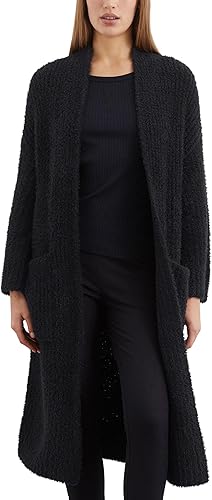 Marc OߴPolo Mujer Cárdigan de algodón orgánico Mujer largo, Azul (Deep Night Blu