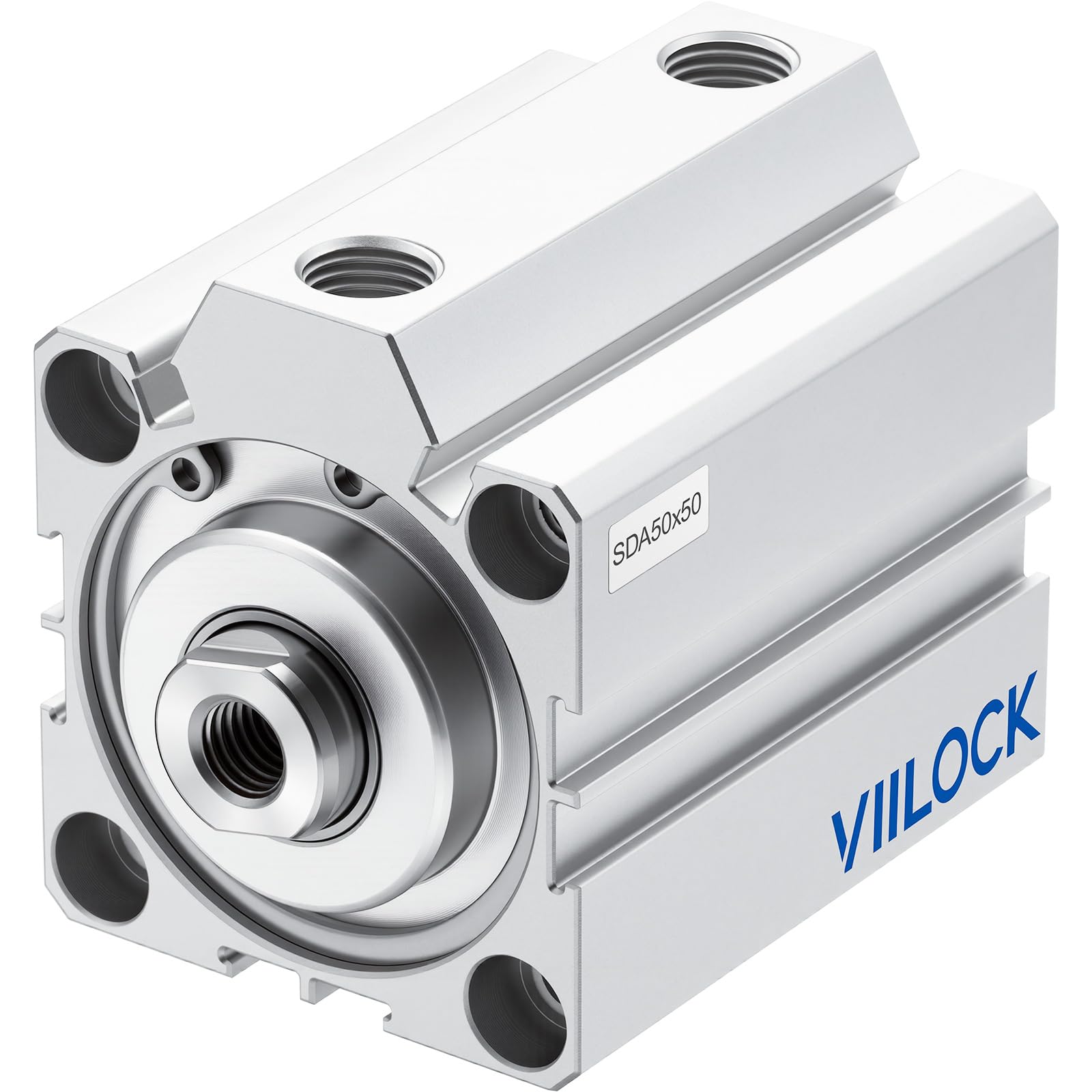 SDA40x25 Thin Air Cylinder 40mm Bore 25mm Stroke Double Acting — Amazon image 7
