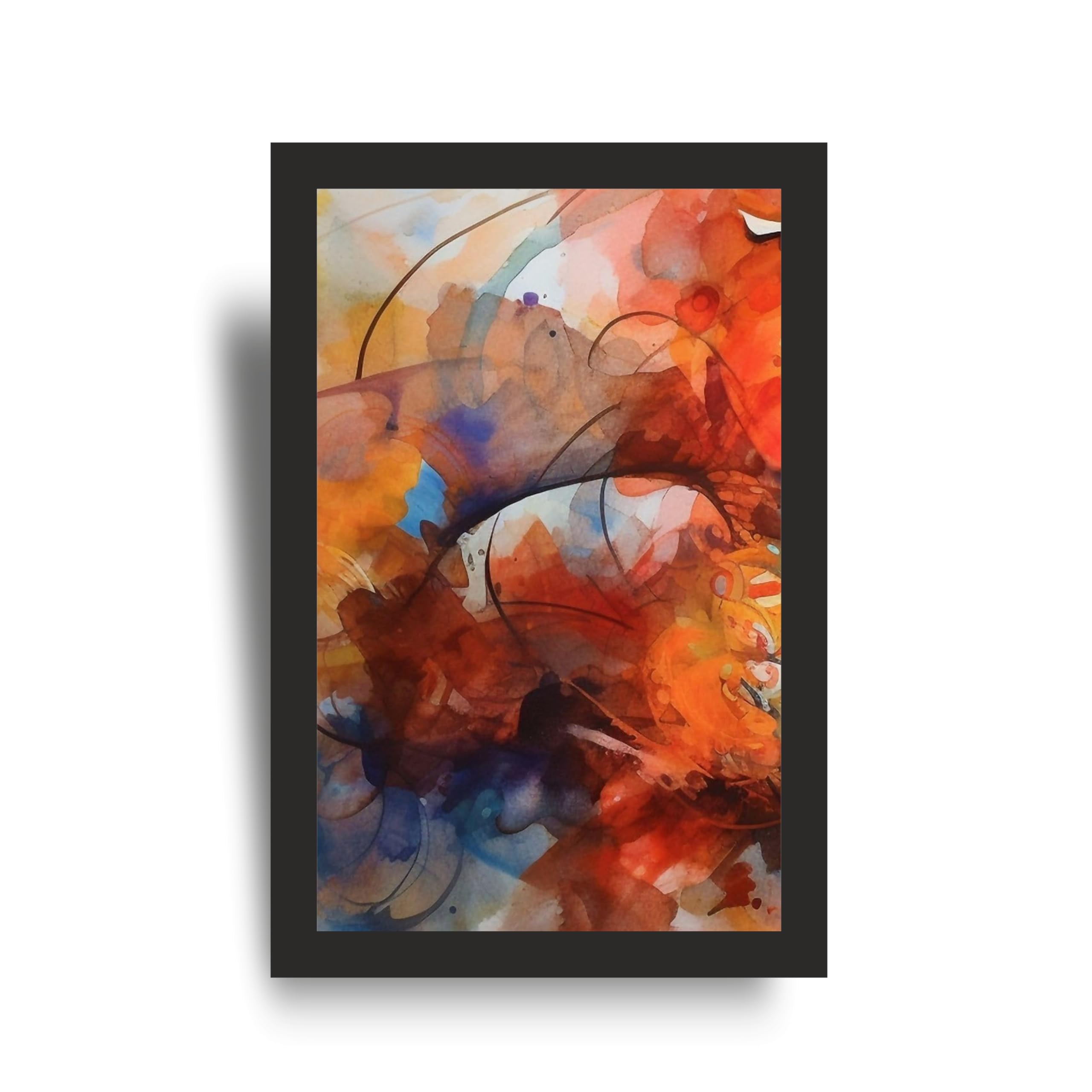Lord Ganesha Abstract Wall Art Set of 3 – view 2