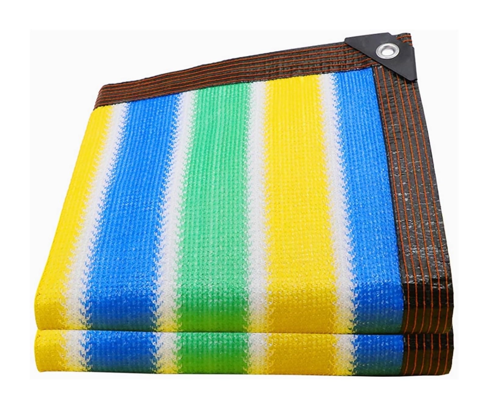 Tissu d'ombrage en éthylène 7x7m avec maille bloquant le soleil à 90%