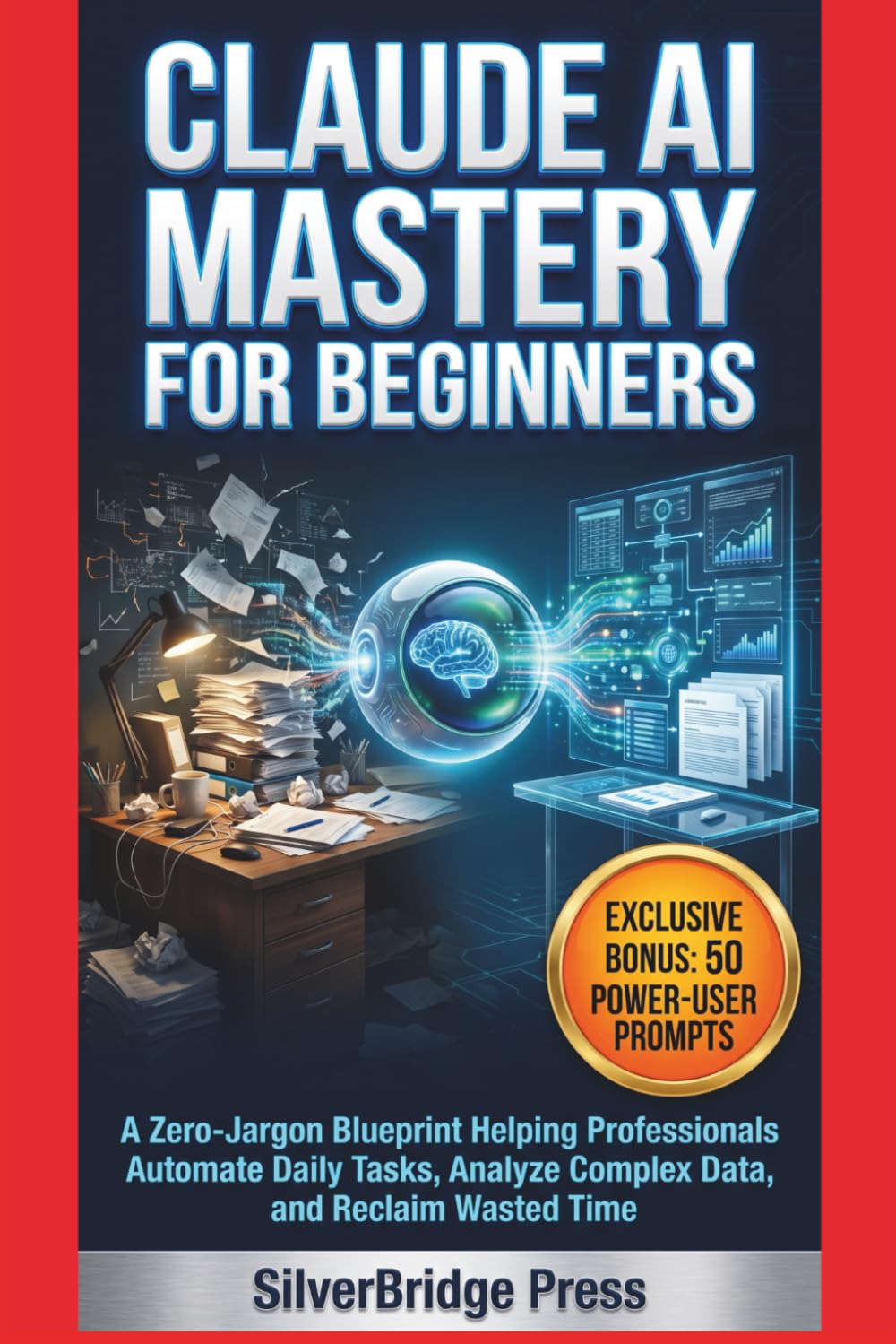 Claude AI Mastery For Beginners: A Zero-Jargon Blueprint Helping Professionals Automate Daily Tasks, Analyze Complex Data, and Reclaim Wasted Time