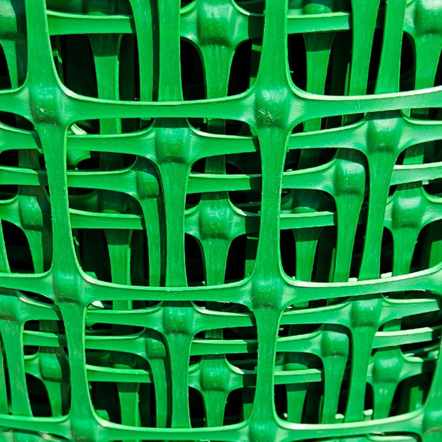 Grüner Sichtschutzzaun – Kunststoff-Mesh-Gewebe für Gartenzaun, temporäre Tierbarriere für Kaninchen, Ziegen, Hirsche – wiederverwendbar, 1,2 x 25 m