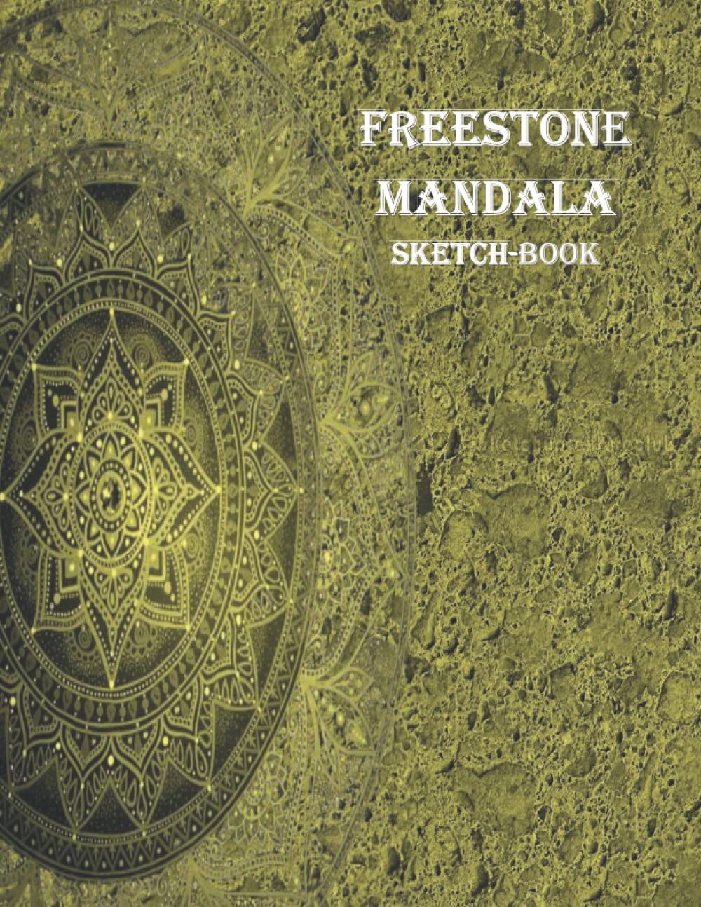 Carnet de mandala FREESTONE à colorier et dessiner de 120 pages 8.5x11in