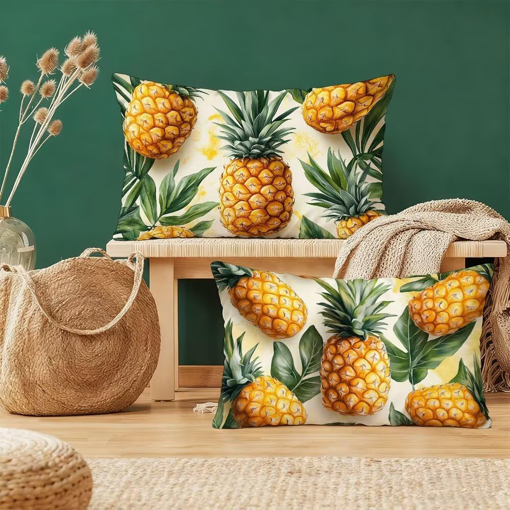Fermeture éclair invisible pour cette housse coussin 40x80 jaune