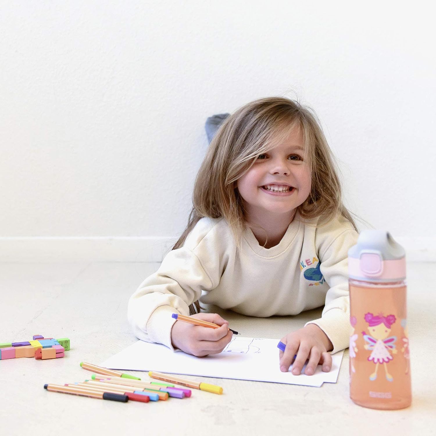 Sigg, Aluminium Kids Water Bottle, Miracle Fairy, With Straw, Leakproof, Lightweight, BPA Free, Scratch & Break Resistant - Image 5