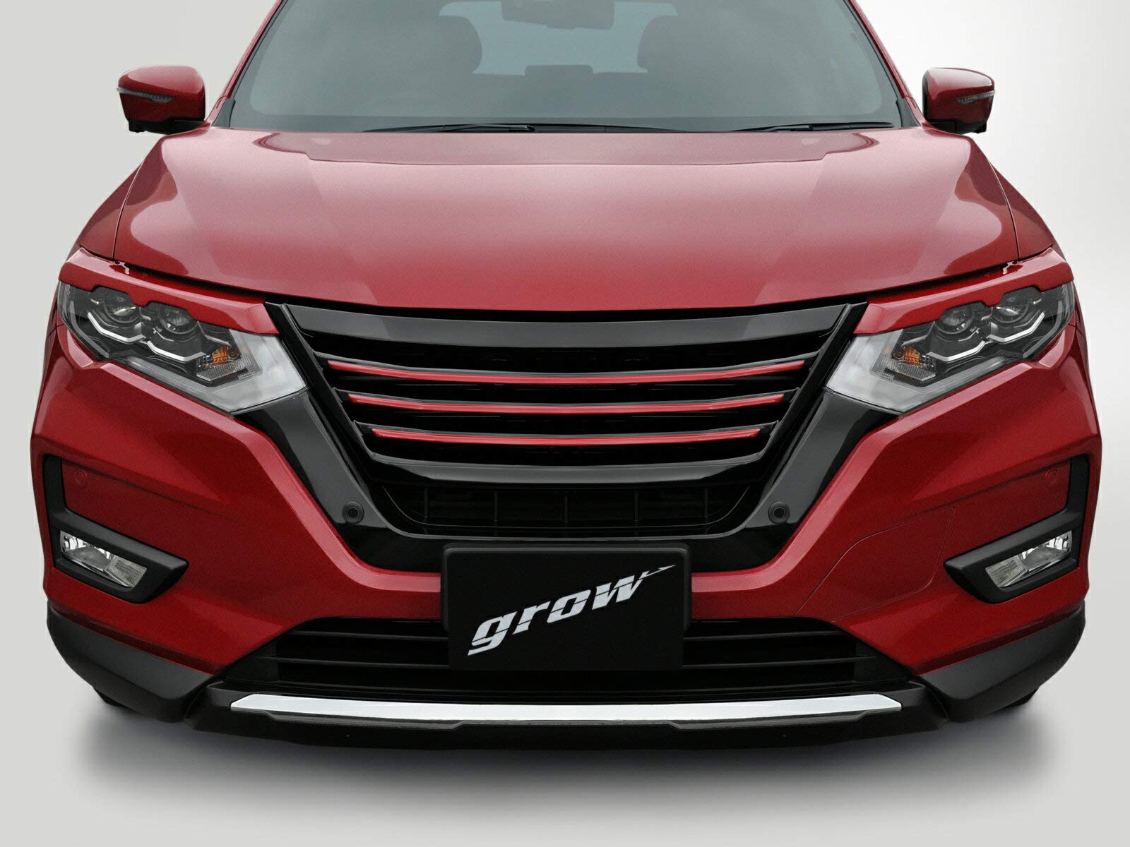 Amazon | 【grow】T32 エクストレイル 後期用 フロントグリル