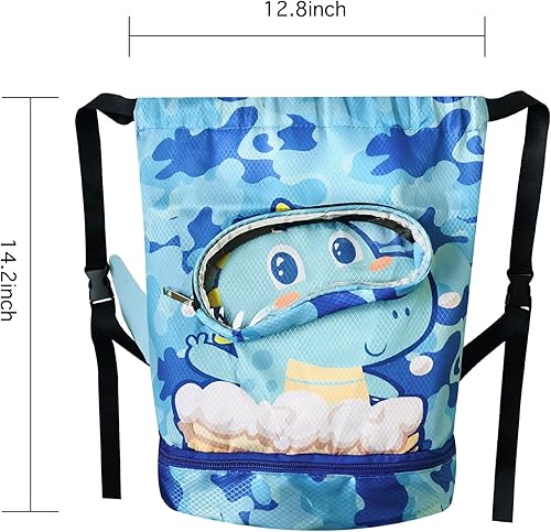 Miniatura 4 de Bolsa de natación para nadadores, mochila de playa, bolsas de yoga, impermeable, mochila deportiva, mochila de gimnasio, bolsa de baile, c14, Anime
