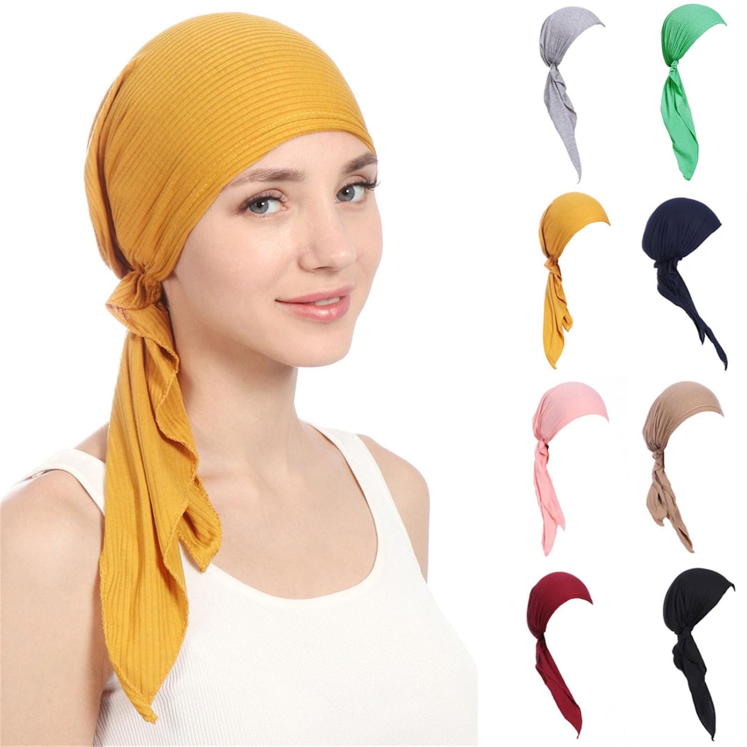 Women Long Tail Caps Compression Cap for Men Doo Rag Hip Hop Hat Doo Rag Cap Women Beanie