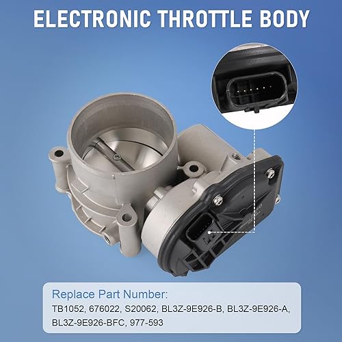 Miniatura 4 de Cuerpo electrónico del acelerador compatible con Ford F150 2011-2016, Ford Expedition Transit-150 Transit-250 Transit-350 Lincoln Navigator