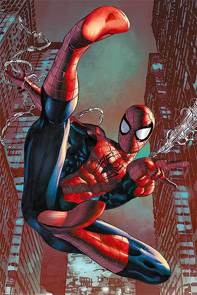 Amazon｜スパイダーマン - マーベルコミック ポスター アートパネル