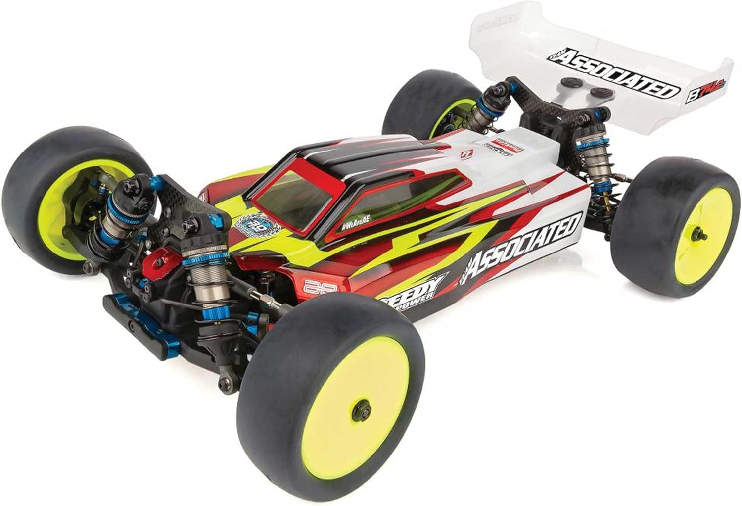 Team Associated RC10B74.2D CE Team Kit, front-side view