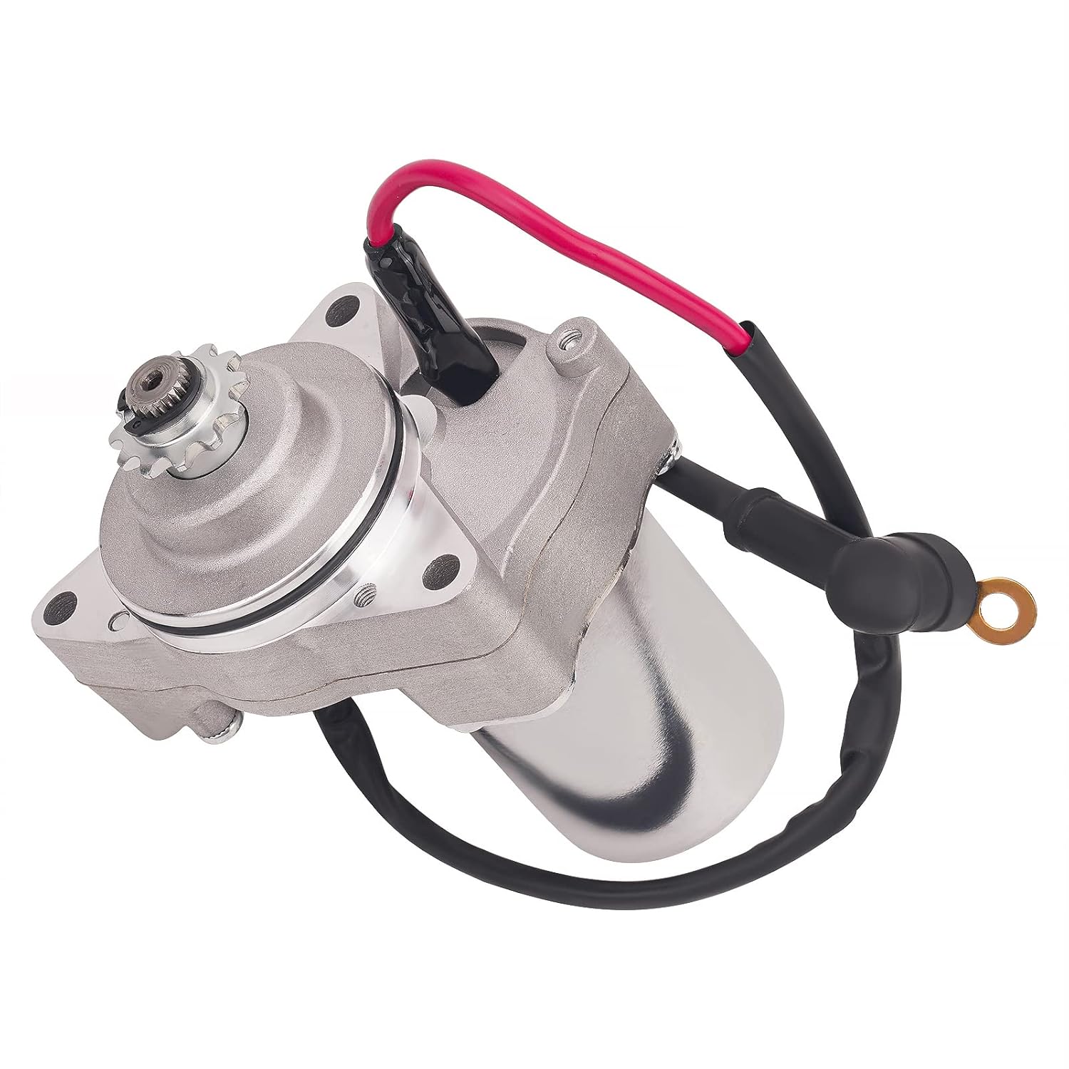 AHL Starter Motor Compatible with Go Karts ATV 3 Bolt 50cc 70 cc 90cc 100 cc 110cc 125 cc Dirt Bikes, Go Karts ATV Pit Bike Dune Buggy Sandrail Quad 4 Wheelers SSR Roketa Taotao Coolster Jonway SunL