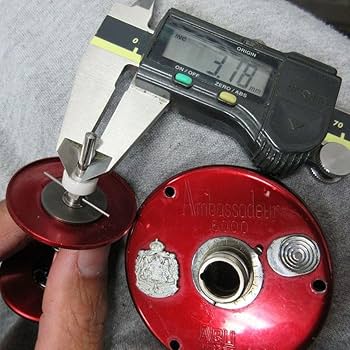 Abu 3500CA &ハンドメイドハンドル、フルセラミックBB、スプールその他